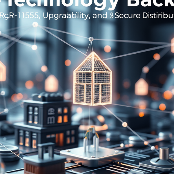 The Technology Backbone: ERC-1155, Upgradeability, and Secure Distribution