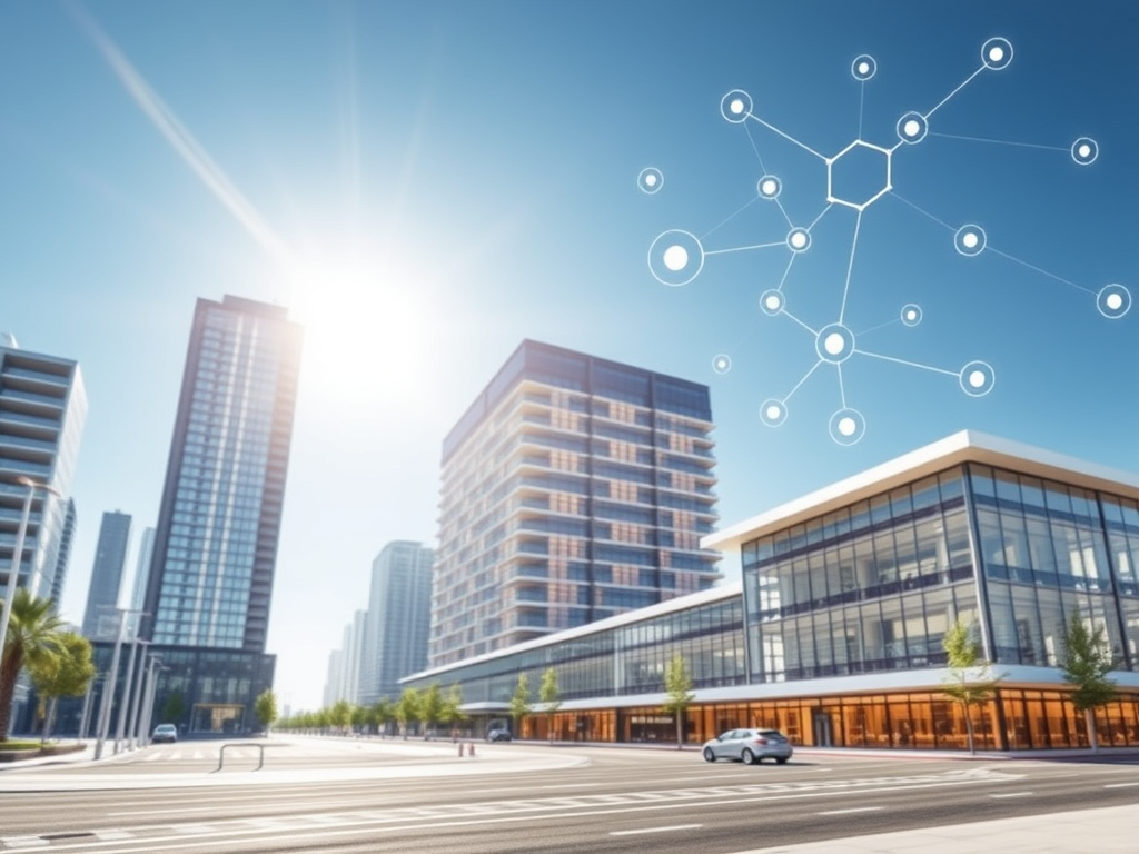 Visual explanation showing one SQMU token mapped to one square metre of real estate under the Prime Standard